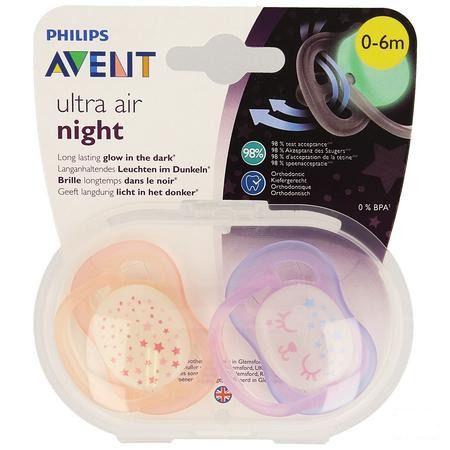 Philips Avent Fopspeen +0M Air Night Girls