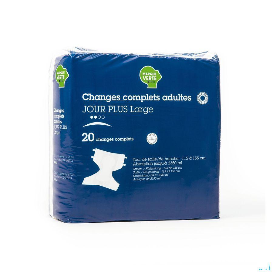 Marque V Luier Volwassen Dag + Large T3 20 S20mv 