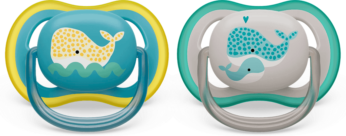 Philips Avent Sucette +18M Ultra Air Baleine 2
