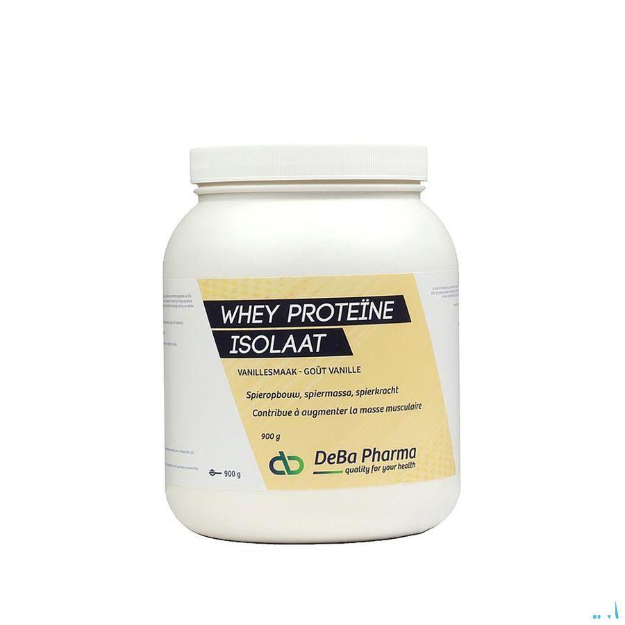 Whey Proteine Isolaat Vanille Capsule 900 gr  -  Deba Pharma