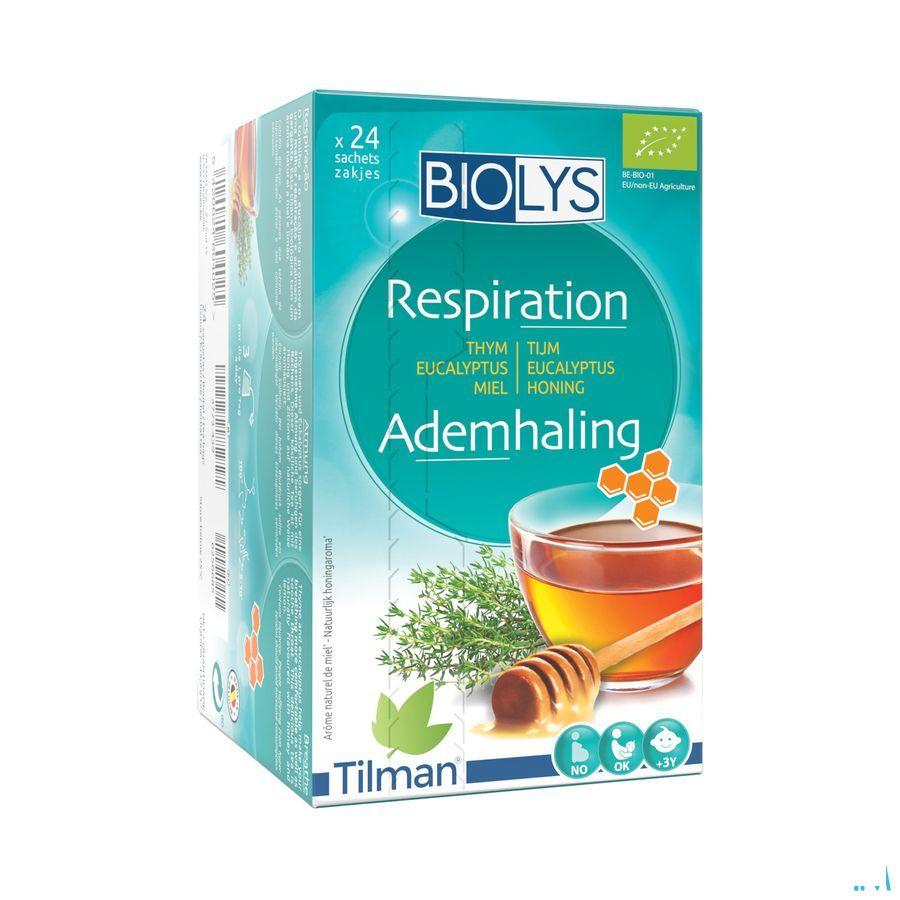 Biolys Thym Eucalyptus Miel Sachets 24  -  Tilman