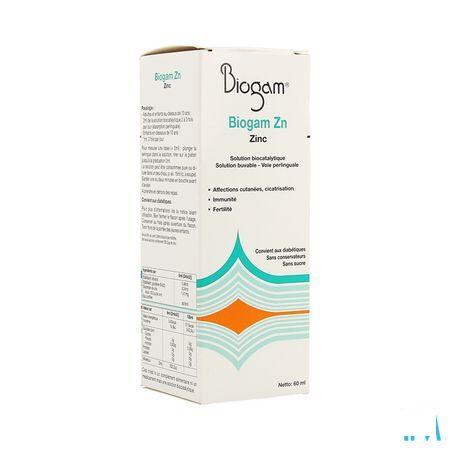 Biogam Zn Flacon 60 ml  -  Sterop