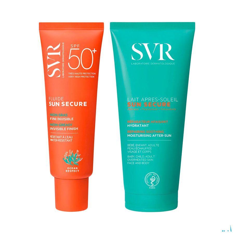 Svr Sleeve Sun Secure Fluide Ip50+ & A/Sun 50 ml Grat