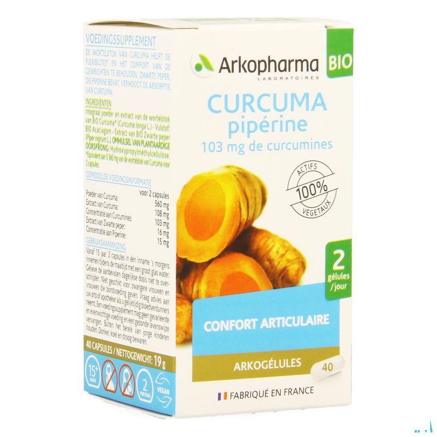 Arkogelules Curcuma Bio Capsule 40  -  Arkopharma