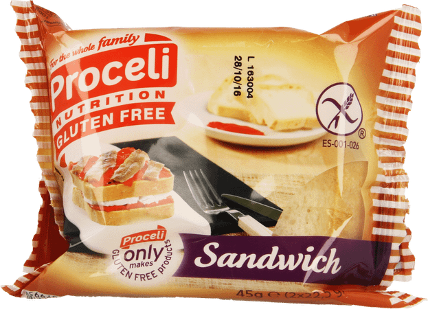 Proceli Pain De Mie Rte 2x22,5 gr 4159  -  Revogan