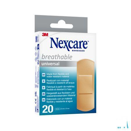 Nexcare 3M Breath.Univ.25X72Mm Strips 20 N0320Ns-1  -  3M