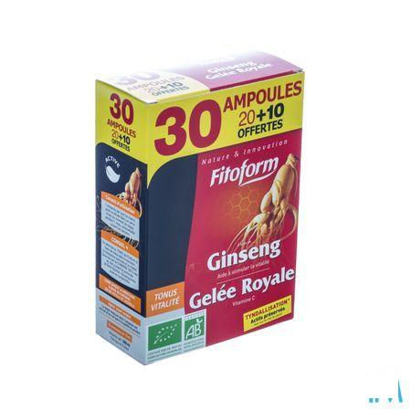 Ginseng Gelee Royale Ampoule 20 + 10  -  Bioholistic Diffusion