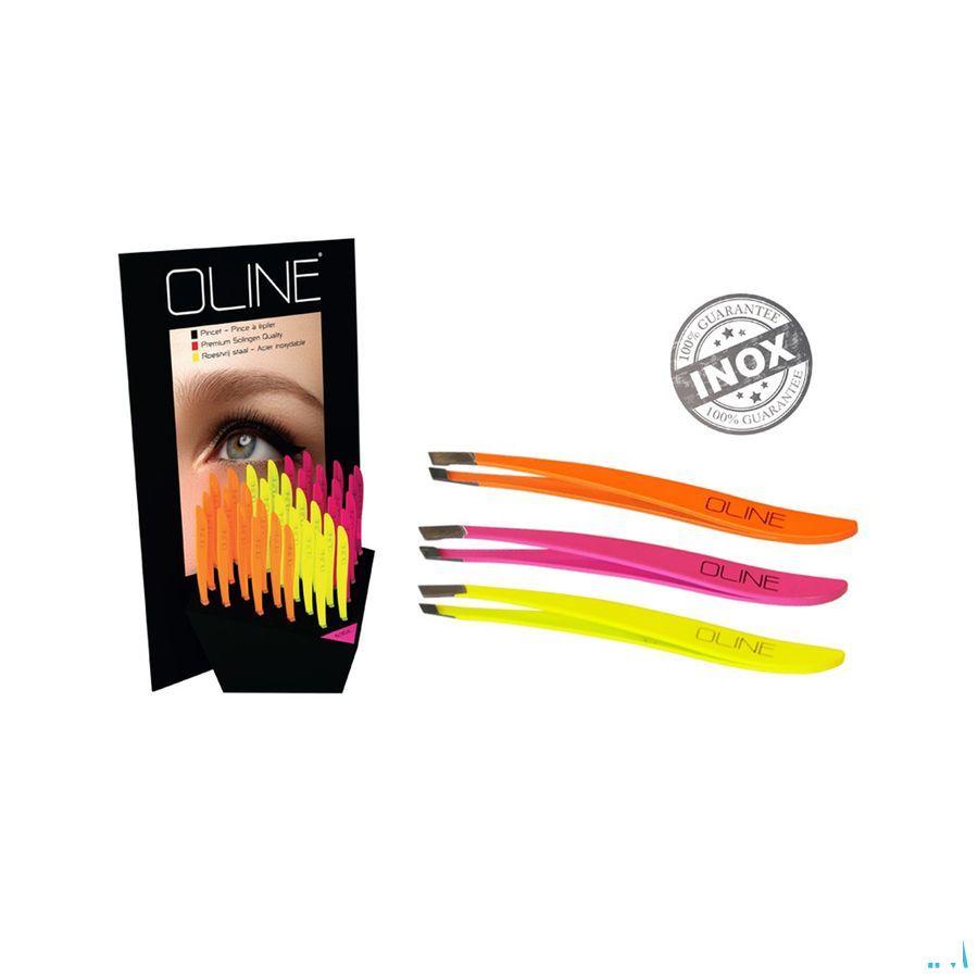 Oline Pincet Schuin Neon Yellow Credophar  -  Ceres Pharma