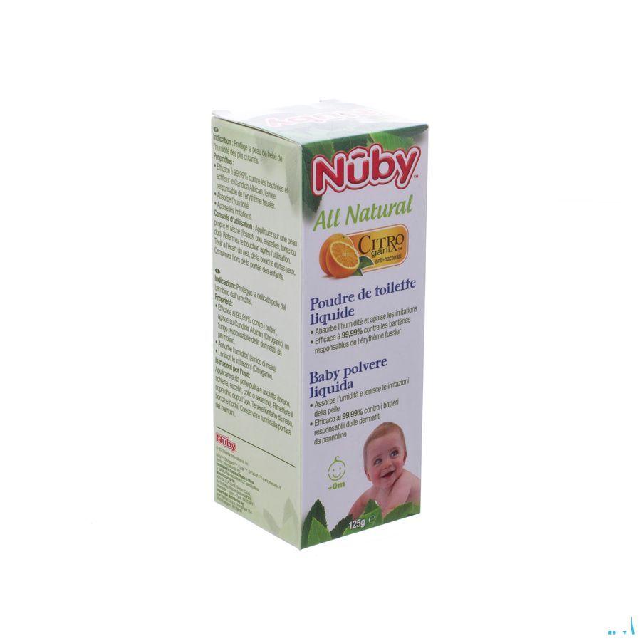 Nuby Citroganix Poudre De Toilette Liquide 125 ml - 0m +   -  New Valmar