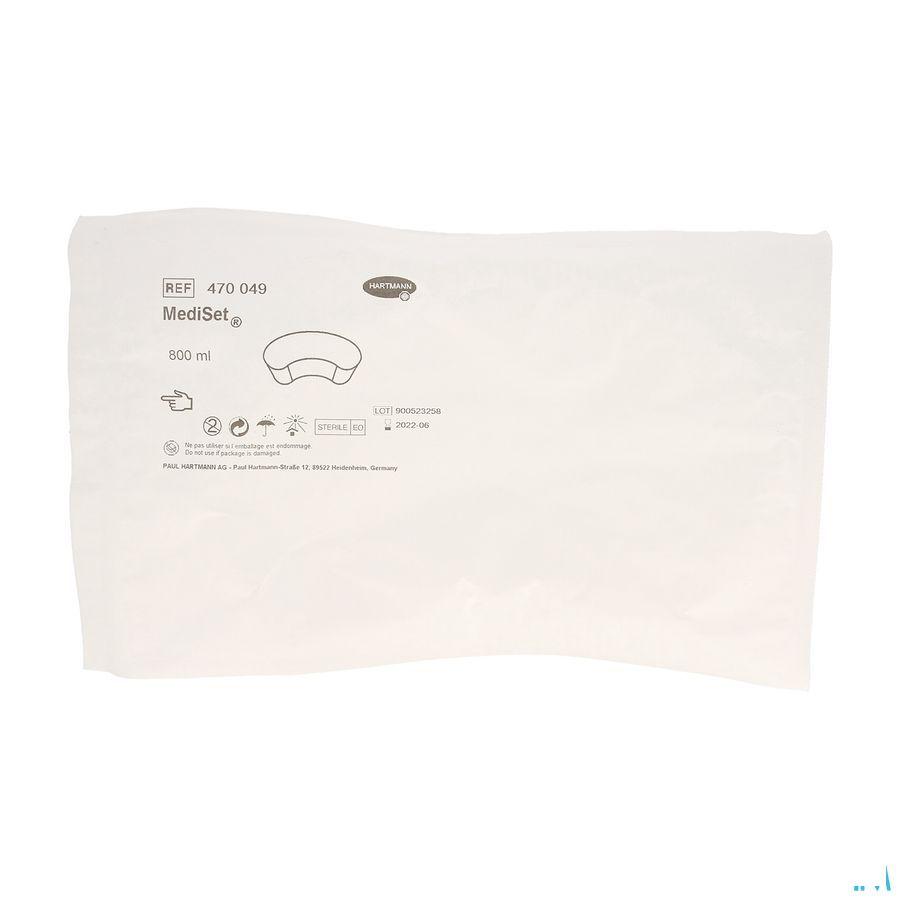 Transparante Nierbekken 25X13X5Cm 800  ml 470049  -  Hartmann
