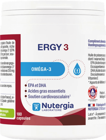 Ergy 3 Caps 180  -  Lab. Nutergia