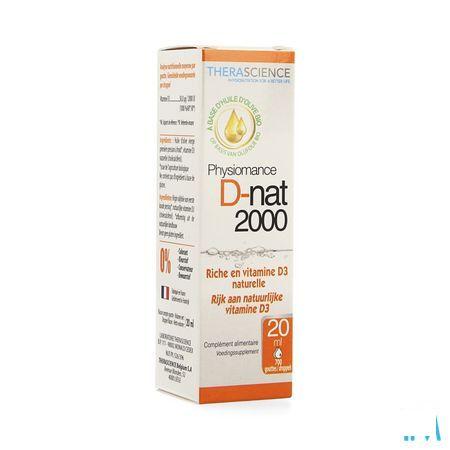 D-Nat 2000 Flacon Gouttes 20 Ml Physiomance PHY341  -  Therascience