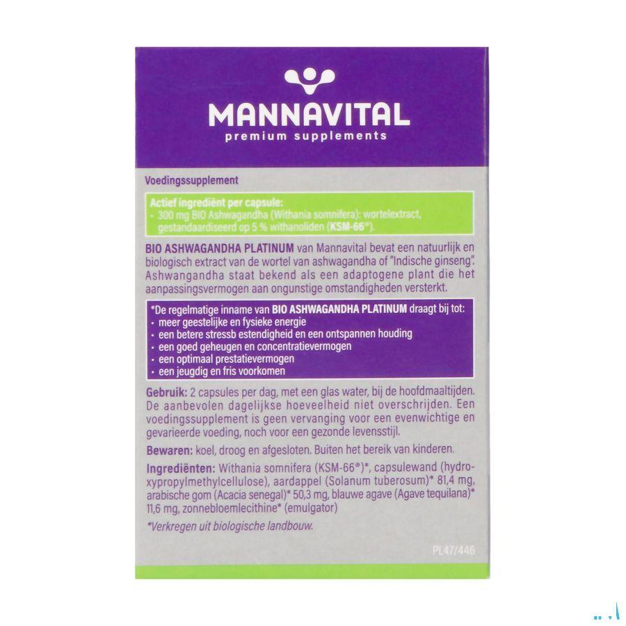 Mannavital Ashwagandha V-Capsule 60