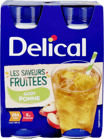 Delical Fruitdrink Appel 4 x 200 ml