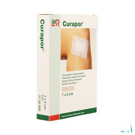 Curapor Pansement Chirurg. Sterile 7cmx 5cm 5 32902  -  Lohmann & Rauscher