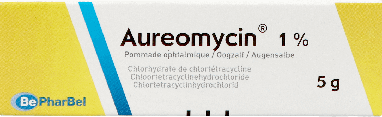 Aureomycine Unguentum Opticum 1 X 5 gr 1% 