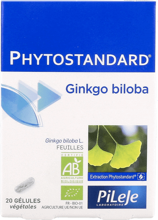 Phytostandard Ginkgo Biloba Capsule 20  -  Pileje