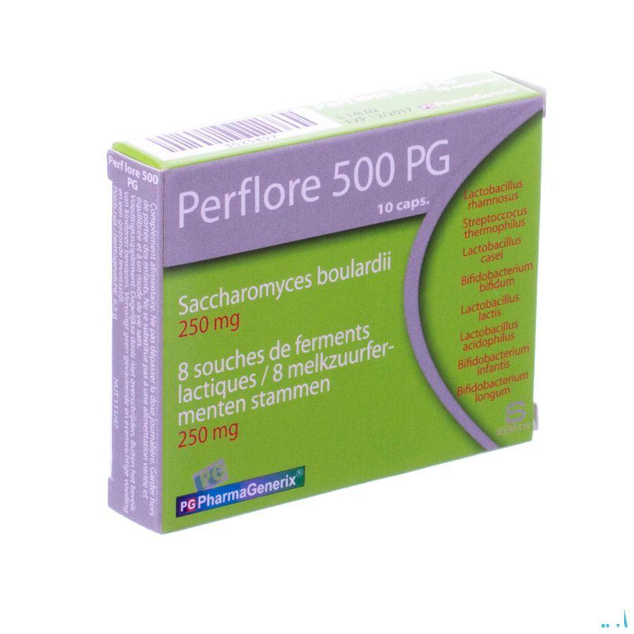 Perflore 500 Pg Pharmagenerix Capsule 10  -  Superphar