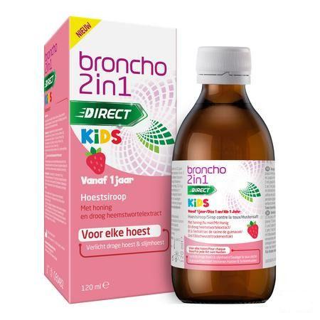 Broncho 2In1 Kids Cough Syrup 120 ml  -  Perrigo