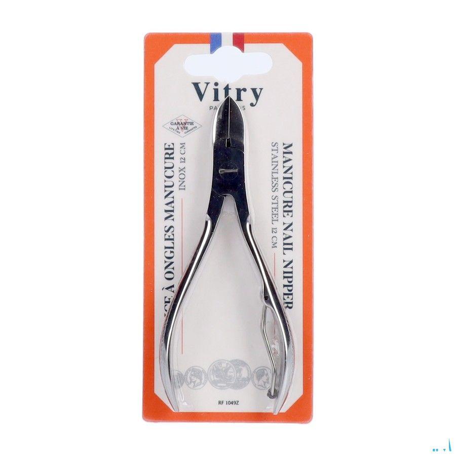 Vitry Classic Pincet Nagels Inox 12cm 1049  -  Vitry