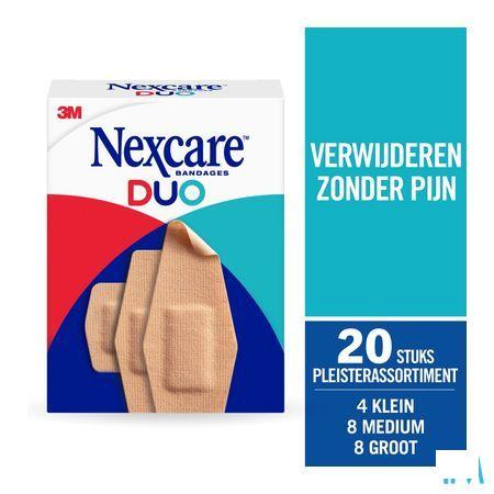 Nexcare 3M Duo Pansement Assortiment 20  -  3M