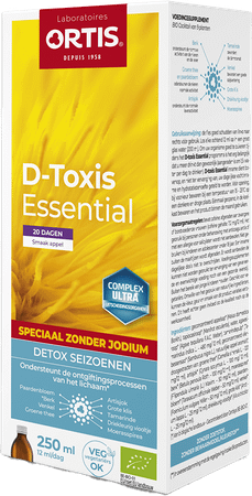D Toxis Essential Zonder Iodium Appel Bio 250 ml