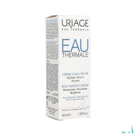 Uriage Thermaal Water Creme Rijk Water 40 ml