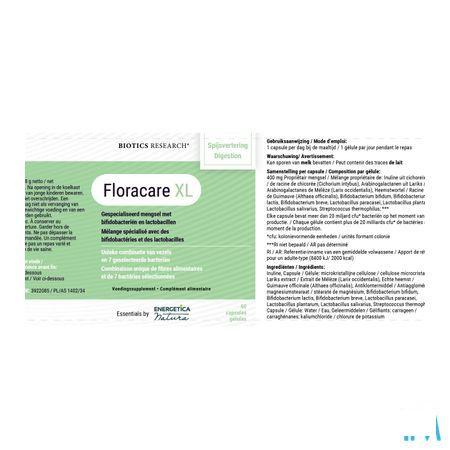 Floracare XL 60 vegicaps  -  Energetica Natura