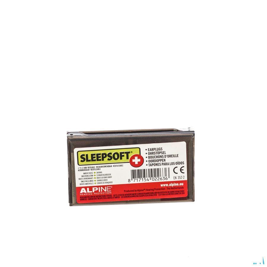 Alpine Sleep Soft Plus Oordoppen Met Filter 1P