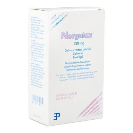 Norgalax Boite/doos 6 X 10 Gr 