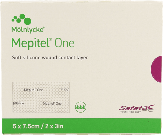 Mepitel One Ster 5,0cmx 7,5cm 10 289100  -  Molnlycke Healthcare