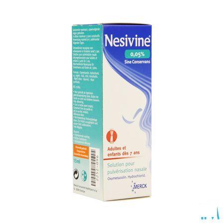 Nesivine 0,05% Sine Conserv Neusspray 15 ml