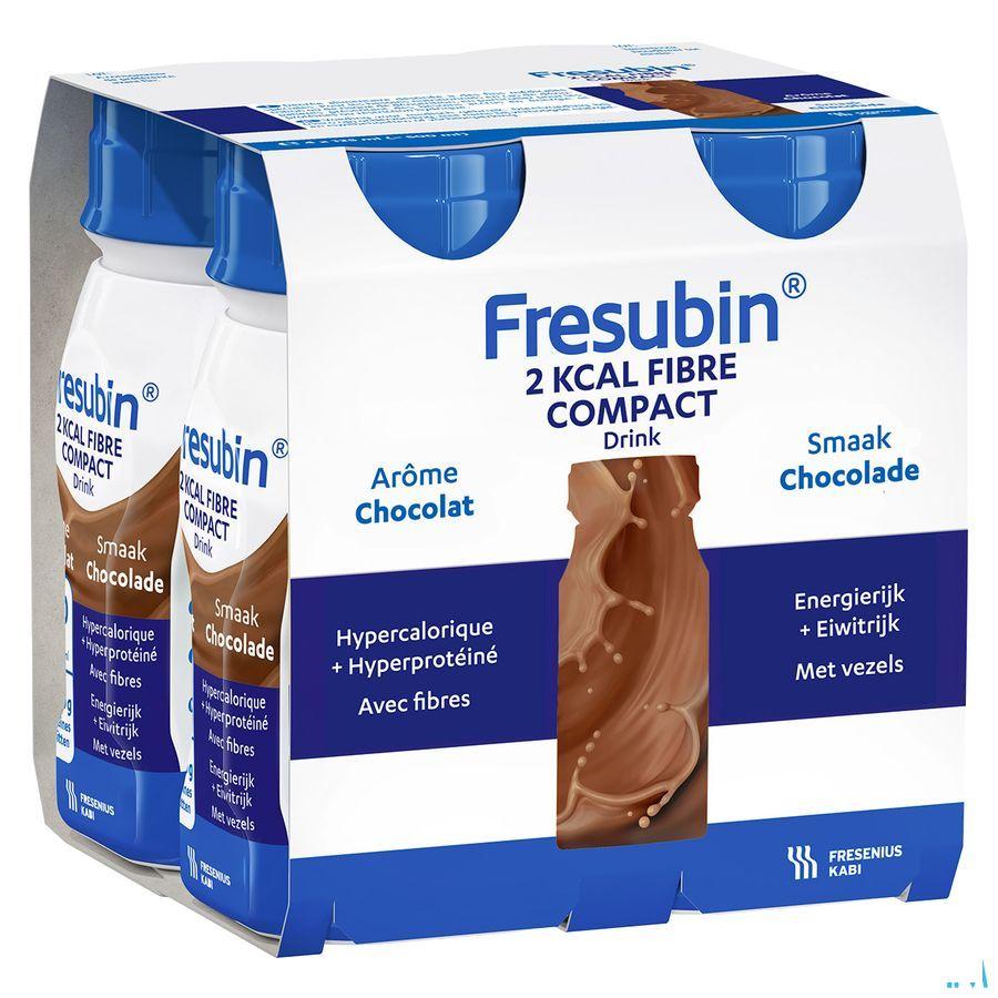 Fresubin 2 Kcal Fibre Compact Drink Choco 4X125ml