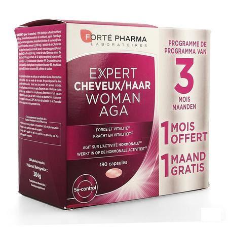 Expert Cheveux Femme Aga Capsule 180  -  Forte Pharma