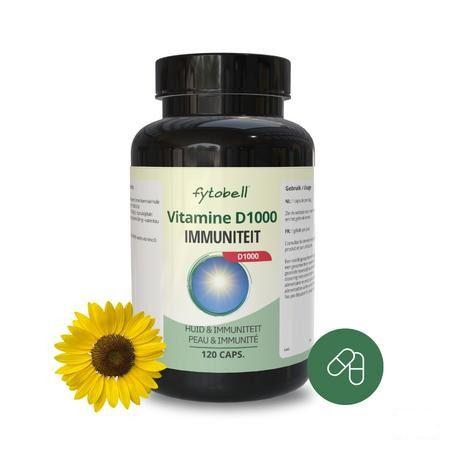 Fytobell Vitamine D 1000 Caps 120