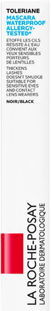 Toleriane Mascara Waterproof Zwart 7,6 ml  -  La Roche-Posay