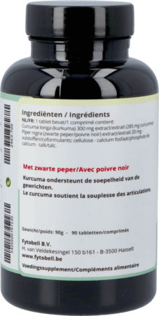 Fytobell Curcuma Forte Tabletten 90