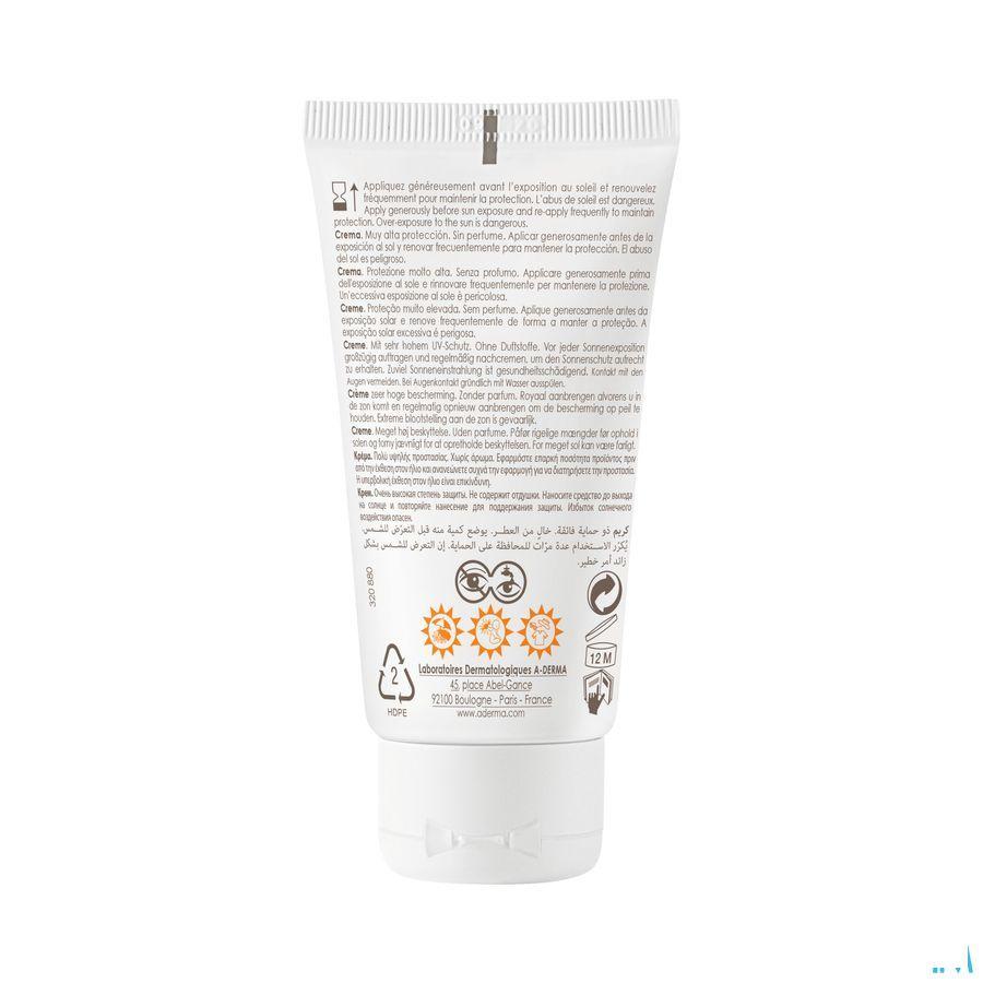 Aderma Protect Creme zonder parfum Tube 40 ml  -  Aderma