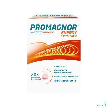 Promagnor Energy + Vit C Comprimes Effervescents 2x10