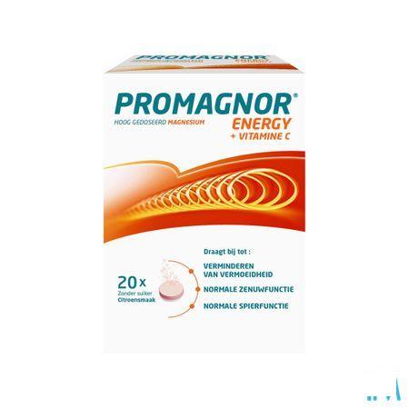 Promagnor Energy + Vit C Bruistabletten 2x10