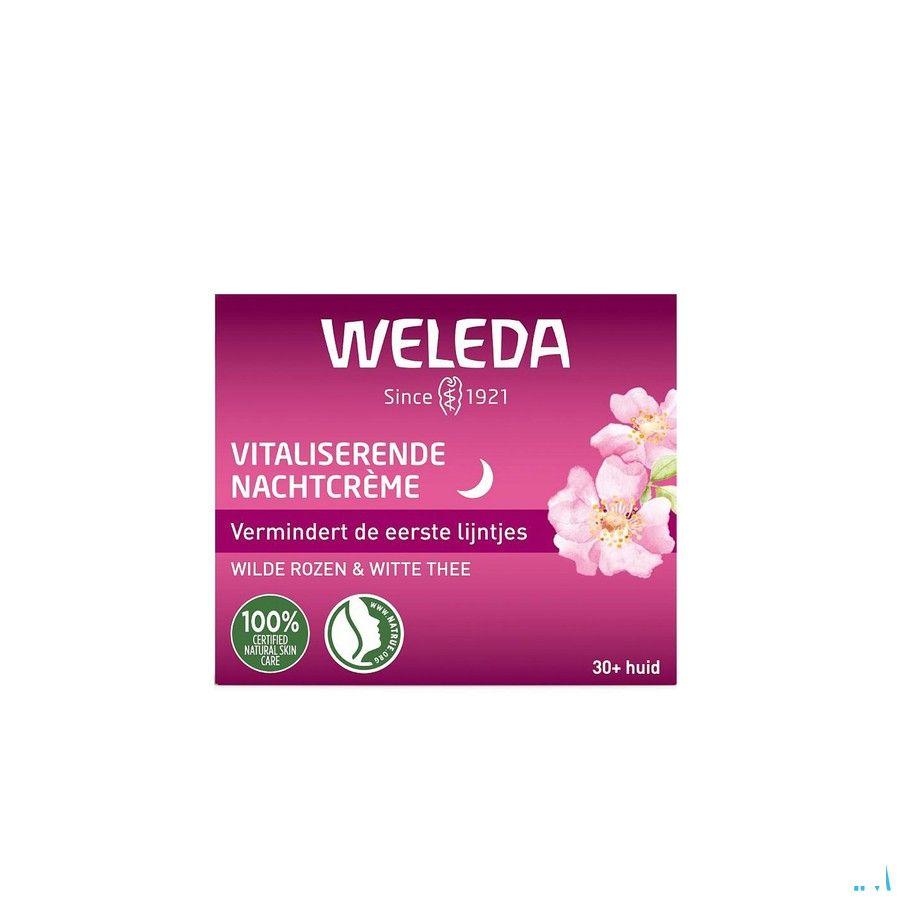 Weleda Creme Nuit Liss. Rose Musq.&The Blanc 40 ml  -  Weleda