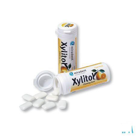 Miradent Kauwgom Xylitol Fruit Zs 30  -  Eureka Pharma