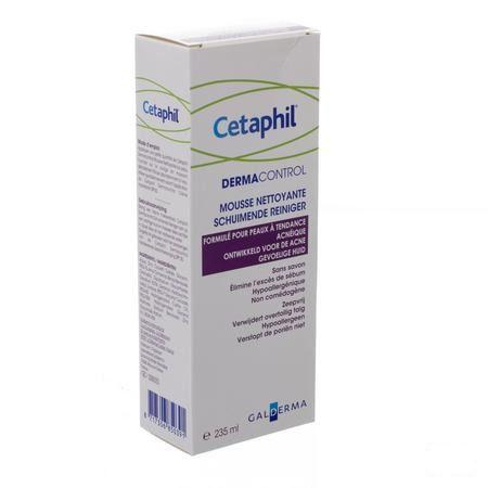 Cetaphil Dermacontrol Schuim. Gezichtsreinig.235 ml  -  Galderma Belgilux