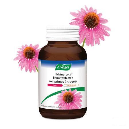 Vogel Echinaforce + Vit C Pot kauwtabletten 60  -  A.vogel