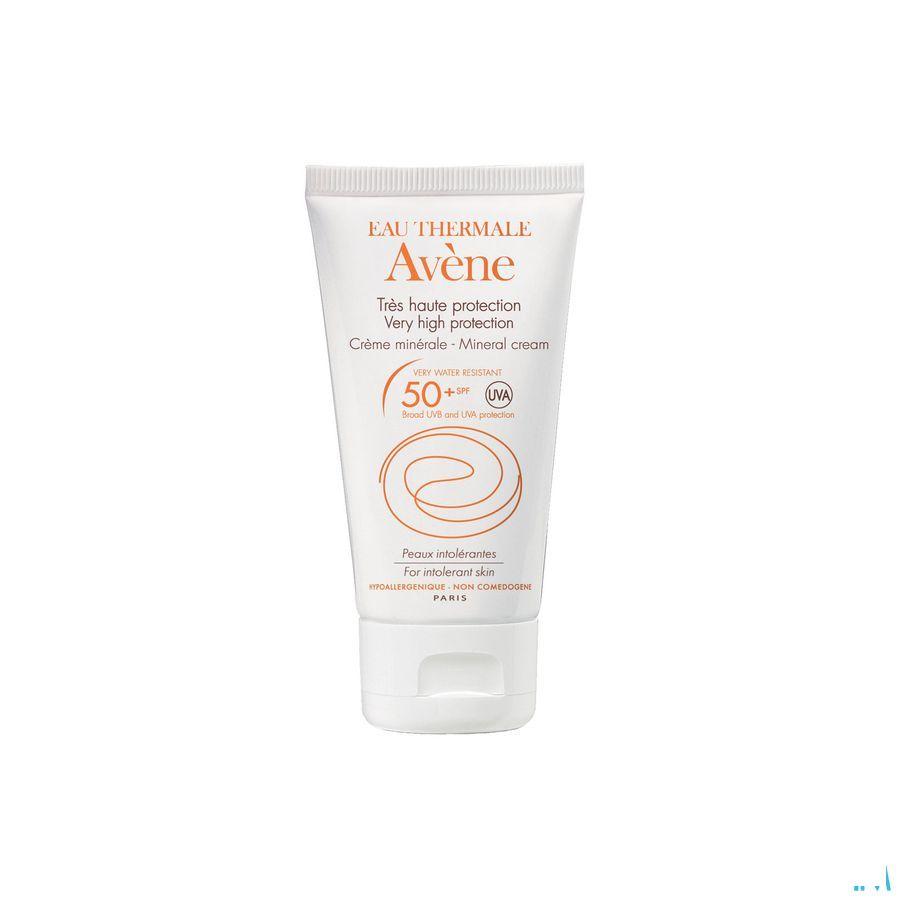 Avene Zonnecreme Minerale Z.hoge Besch.ip50 + 50 ml  -  Avene