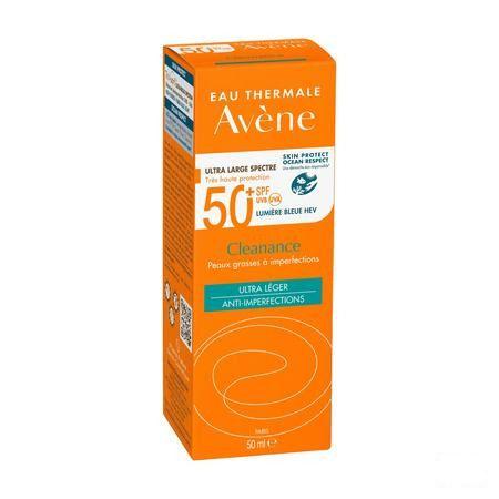 Avene Zon Ip50 + Cleanance 50 ml  -  Avene
