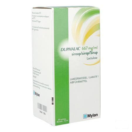 Duphalac Zakjes 20 X 15 ml 