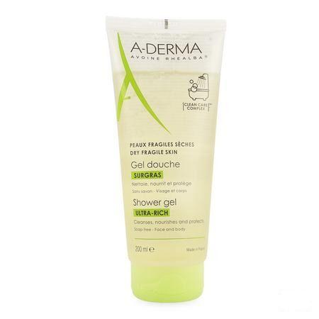 Aderma Douchegel Overvet 200 ml  -  Aderma