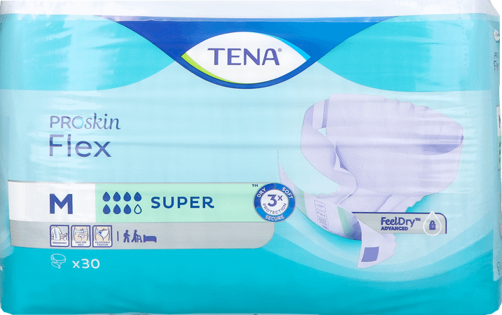 Tena Proskin Flex Super Medium 30