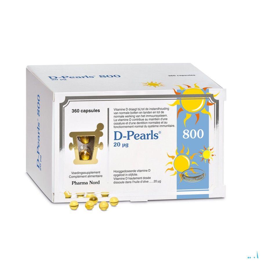 D-pearls 800 Capsule 360  -  Pharma Nord
